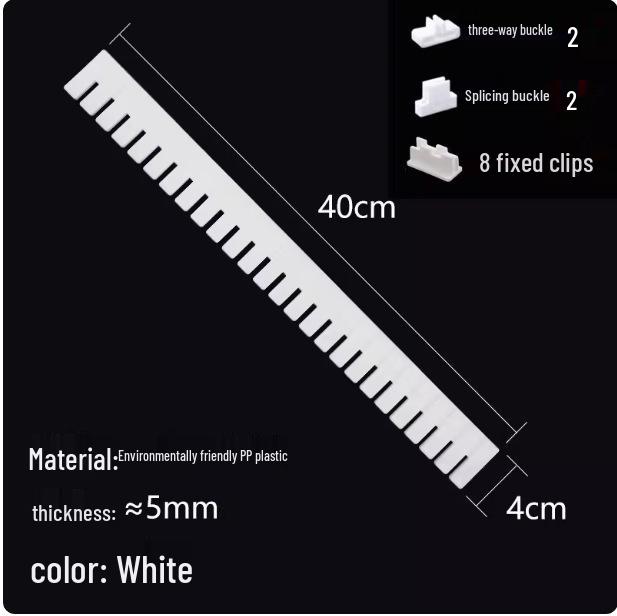 Thickened Plastic Drawer Organizer Grid Divider
