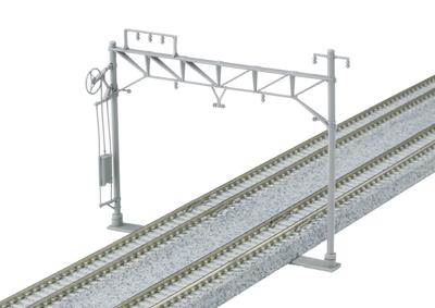 KATO N Gauge Double Track Wide Overhead Line Pillar 10 Pieces Railway Model Supplies 23-061