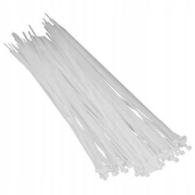 Strong Cable Ties White 48 X 300mm 100 Pcs