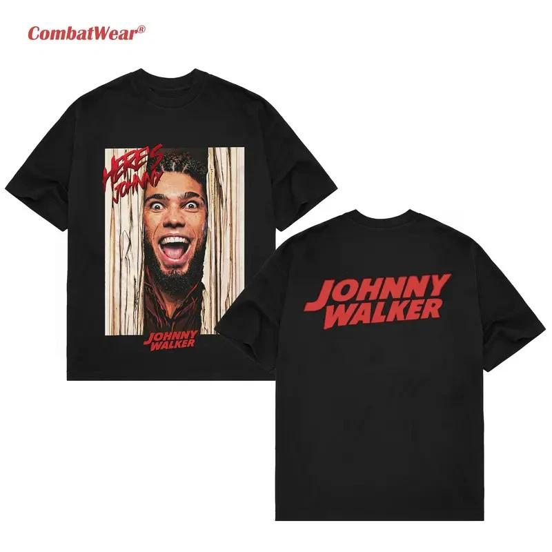 COMBATWEAR Johnny Walker Tee, MMA Graphic Tee, UFC MMA T-Shirt XL