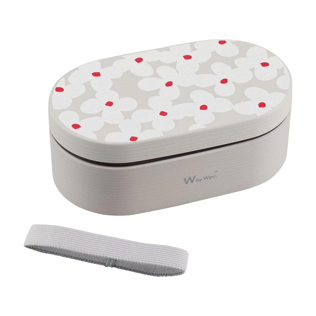 Patterns Lunch for Working Lunch 1 Made in Dishwasher Microwave Wpc. Box, Kukkaoff, Women, Stylish, Cute, Female, Adult, Student, Box, Lunch, Tier,