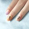 Vibrant Pop Nail Stickers 24pcs | Self-Adhesive Strips, Rainbow &Neon Mix, Quick 5-Min Manicure