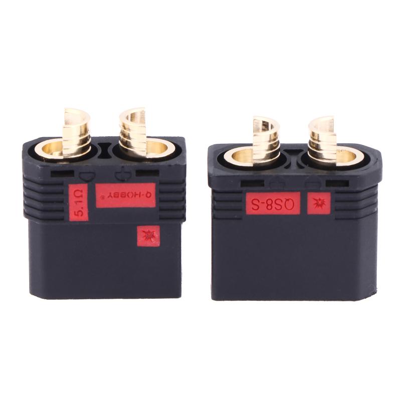 1/2Pcs 110A High Current Qs8-S Male And Female Plug Anti Sparking Electric Vehicle Drone Battery Interface Connector