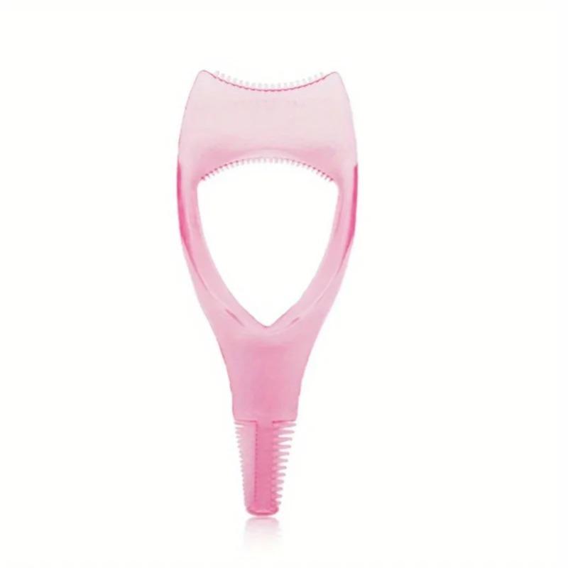 3-in-1 Novelty Applicator Brush Mascara Guide - Multifunction Eyelash Styling Curling and Defining - Easy to Use lash applicator
