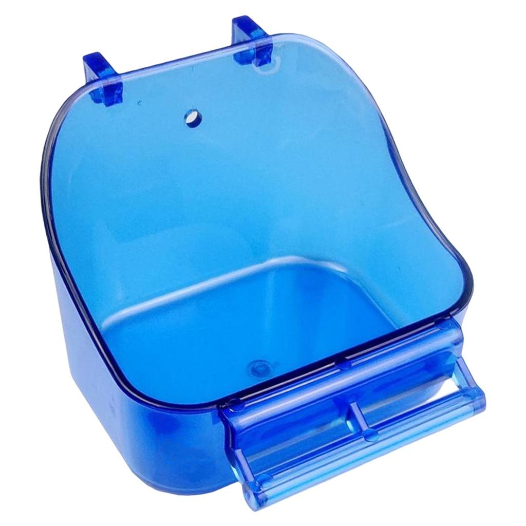 Bird Cage Feeder Parrot Feeding Seed Food Container Food Water Dispenser
