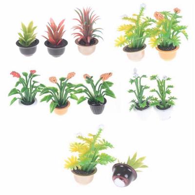 3 Size Mushroom Miniature Garden Ornament DIY Craft Pot Fairy Dollhouse DecorU/_M