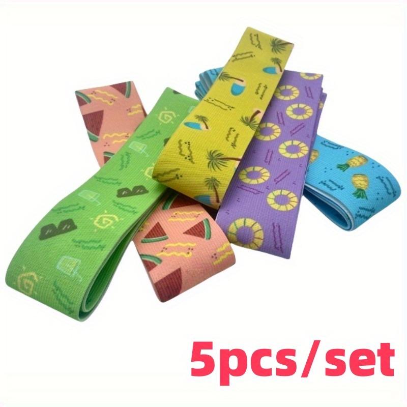 

Tropical Palm Leaf Print Beach Chair Towel Strap for Pool, Vacation - Portable Durable Towels elastic band, Quick-Dry Suitable for Bath, Spa