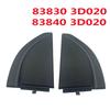 1Pair Rear Door Window Molding Triangle Trim Cover For Hyundai Sonata 2002-2003