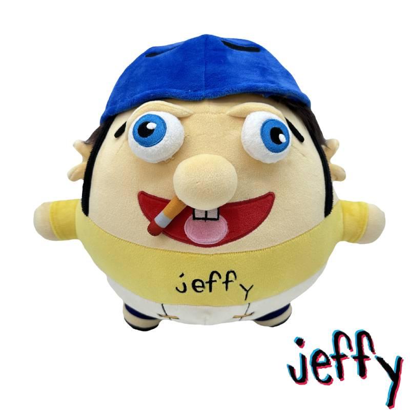 Thicc Jeffy Plush Soft And Cuddly Stuffed Animal Toy In Jeffy Color