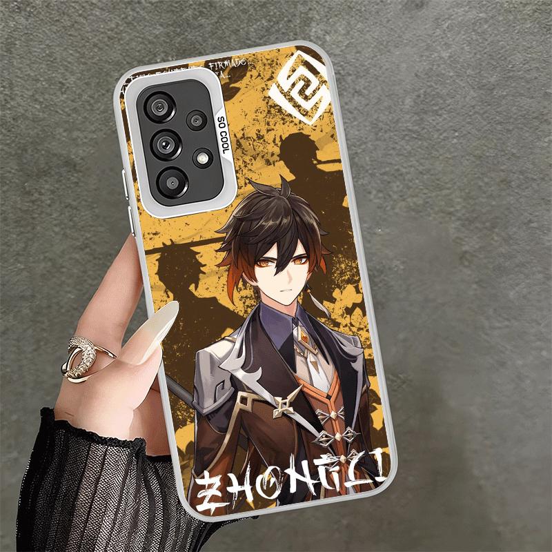 

Genshin Impact Zhongli Soft Phone Case for Samsung A17 A16 A15 A14 A13 A57 A56 A55 A54 A53 A37 A36 A35 A34 A33 A26 A25 A24 A23 A Samsung A56