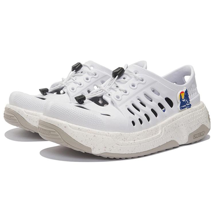 New LiNing Trek Breathable And Resilient Low Top Casual Shoes Women's White AZGS018-2