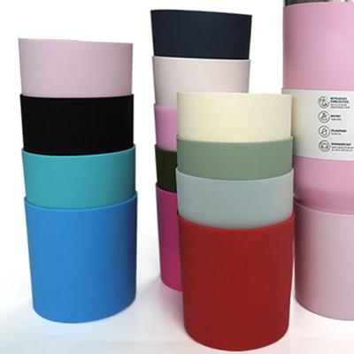 7,5 cm Silikon-Flaschenboden-Hülle Rutschfest Verdickt Wasserflaschen-Schutzhülle Wasserflaschen-Pad Für Iceflow 40 oz