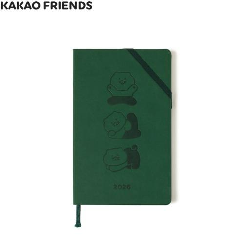 Дневник KAKAO FRIENDS 2026 #Зеленый 1 шт. [Версия Чунсик] Green