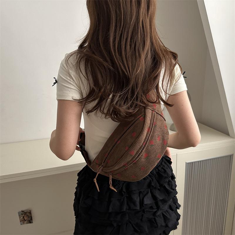 Neue Lässige und Modische Pendeltasche Nische und Schön Große Kapazität Studentenklasse Ein-Schulter Umhängetasche