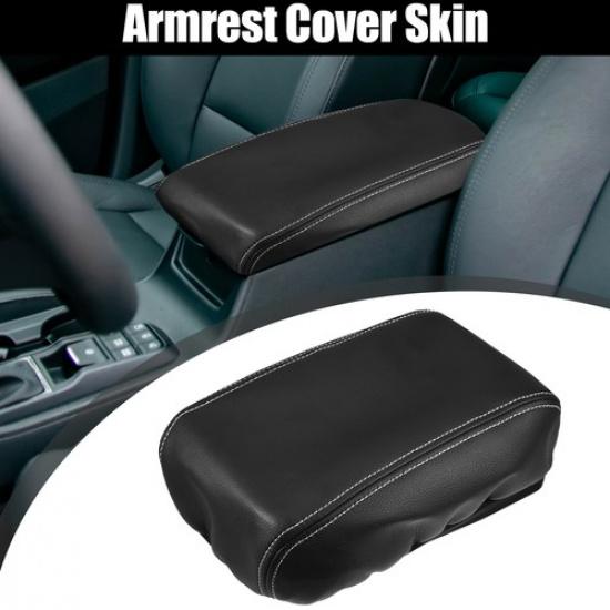 

Car Armrest Box Cover Faux Leather for Subaru Forester 2013-2018 Black White