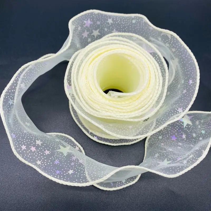 Ins Streamers Decoration Ribbons Wedding Party Gifts Wrapping String DIY Handmade Bow Festival Supplies Bouquets Overwrap Strap