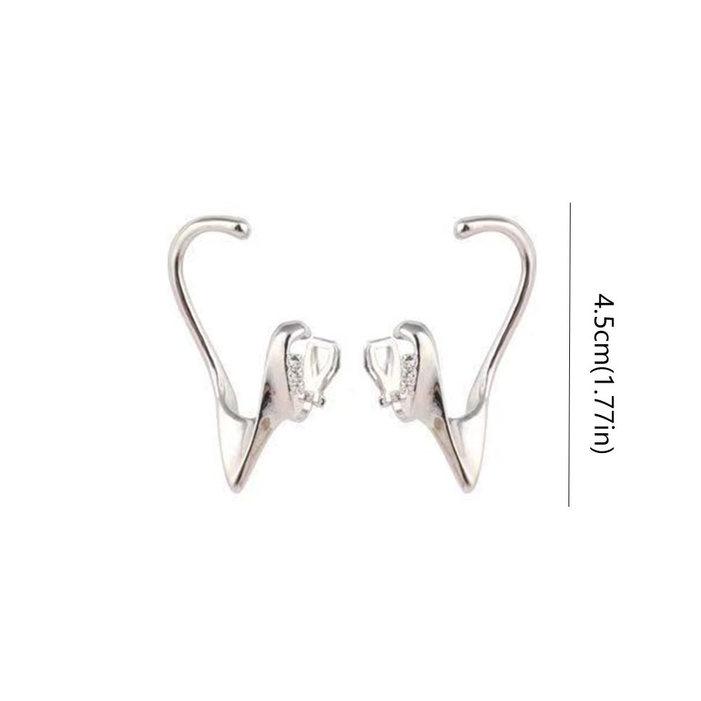 Ear Cuff Cat Ear Hollow Ear Clips Korean Style Elf Ear Clip Sweet   Women