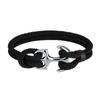 Fashion Trend European and American Men's Anchor Bracelet Women's Couple Milan Rope Umbrella Rope Hand Rope 2026