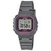 Casio Chupacasi LA-20WH-8A Digital Watch Gray Pink for Women Girls Kids