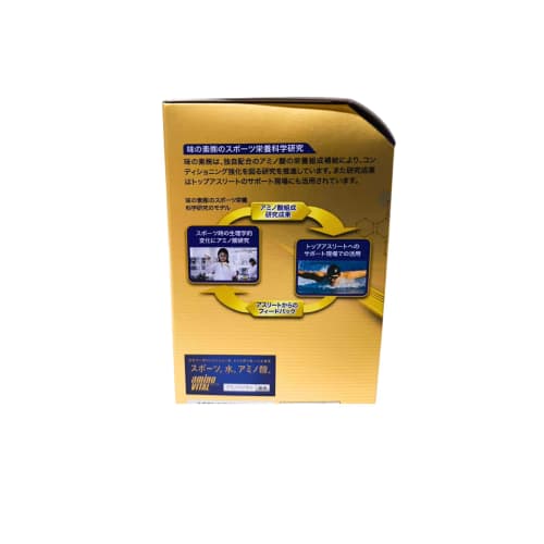 Ajinomoto Amino Vital Gold Grapefruit Flavor Powder (6 Bottles) - 4000mg Amino Acids, BCAA, EAA, Conditioning, Includes Original Pocket Tissues
