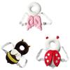 Weiches Plüsch-Babysicherheitskissen Niedliches Hummel- und Käferdesign für Kleinkindkomfort