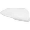 Side Mirror Cover Cap Unpainted White Rearview Wing Mirror Cap Weather Replacement for Hyundai Elantra 2021 to 2023 (Right)