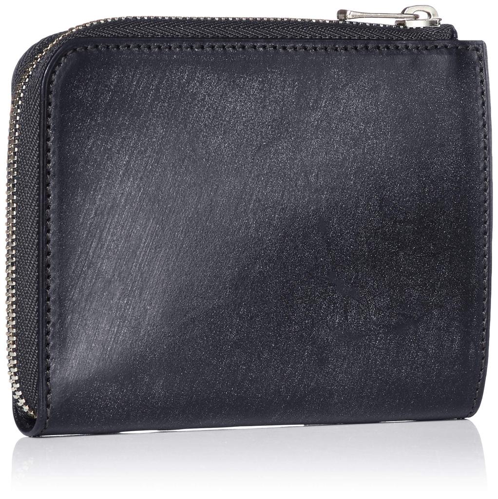 ZIP Wallet Bridle Leather Navy [Cavendish] DB-2F (Navy)