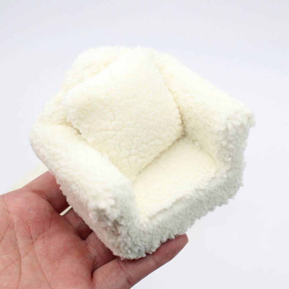 1:12  1:6 Dollhouse Sofa Plush Doll House Furniture Model  Doll House Accessories