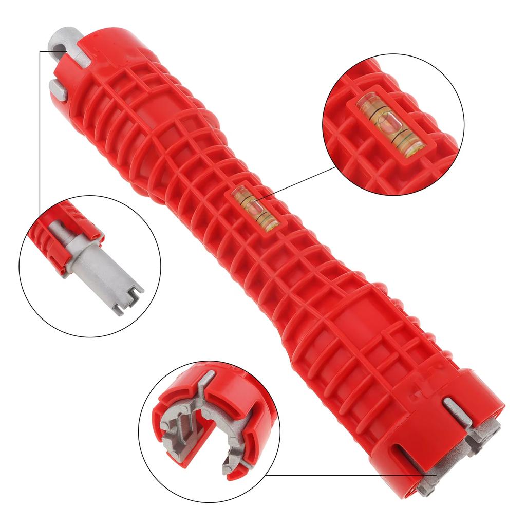 Household Plumbing Installation Tool for Bathroom Sink Water Pipe Faucet, Vegetable Basin Angle Sink Maintenance and Dis