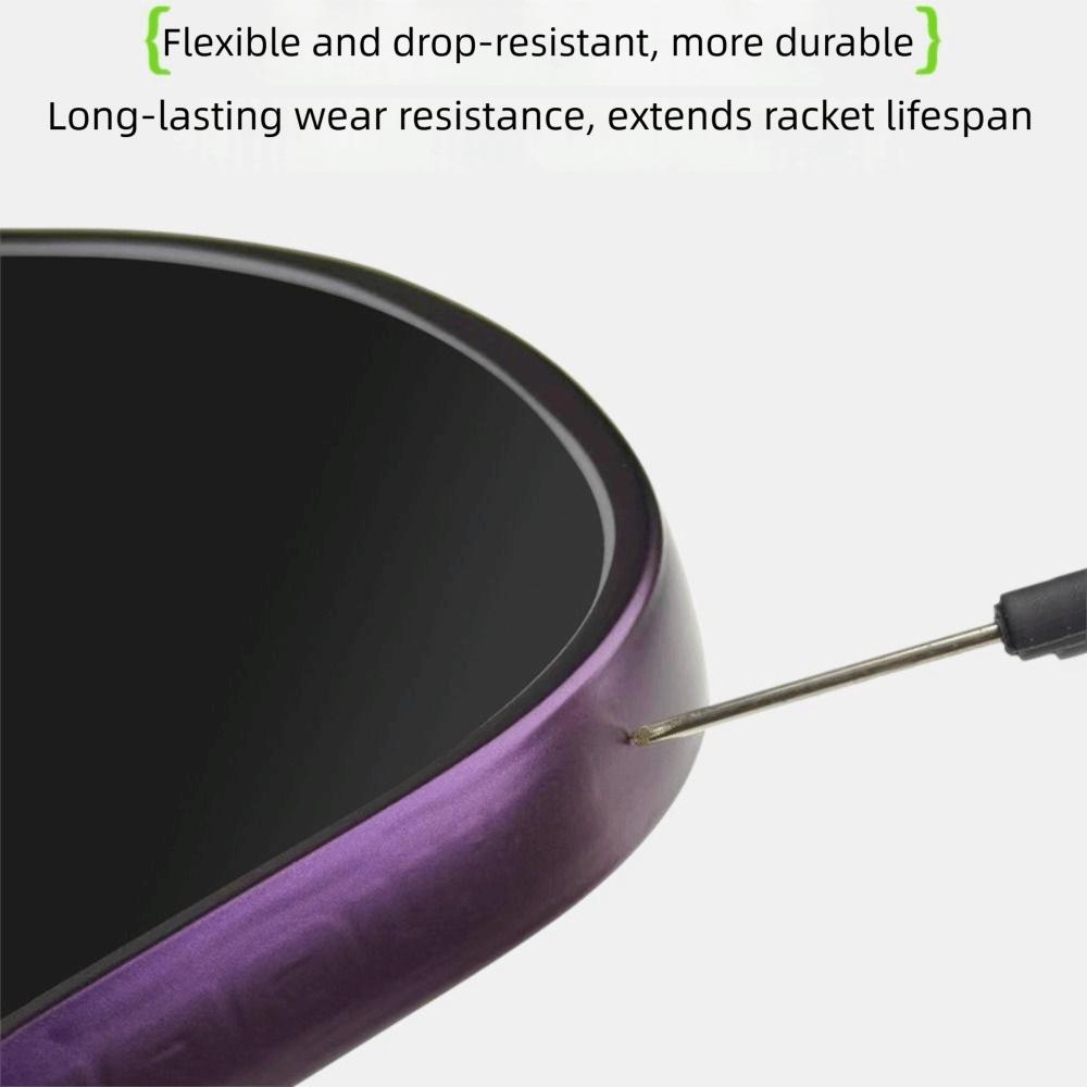 TPU Pickleball Racket Edge Sticker High Elastic Paddle Head Edge Tape  Training