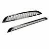 2Pcs Front Upper & Lower Grille Honeycomb Mesh Grille Cover Compatible With MINI One&COOPER R50 R52 R53 51137026202 51137133847
