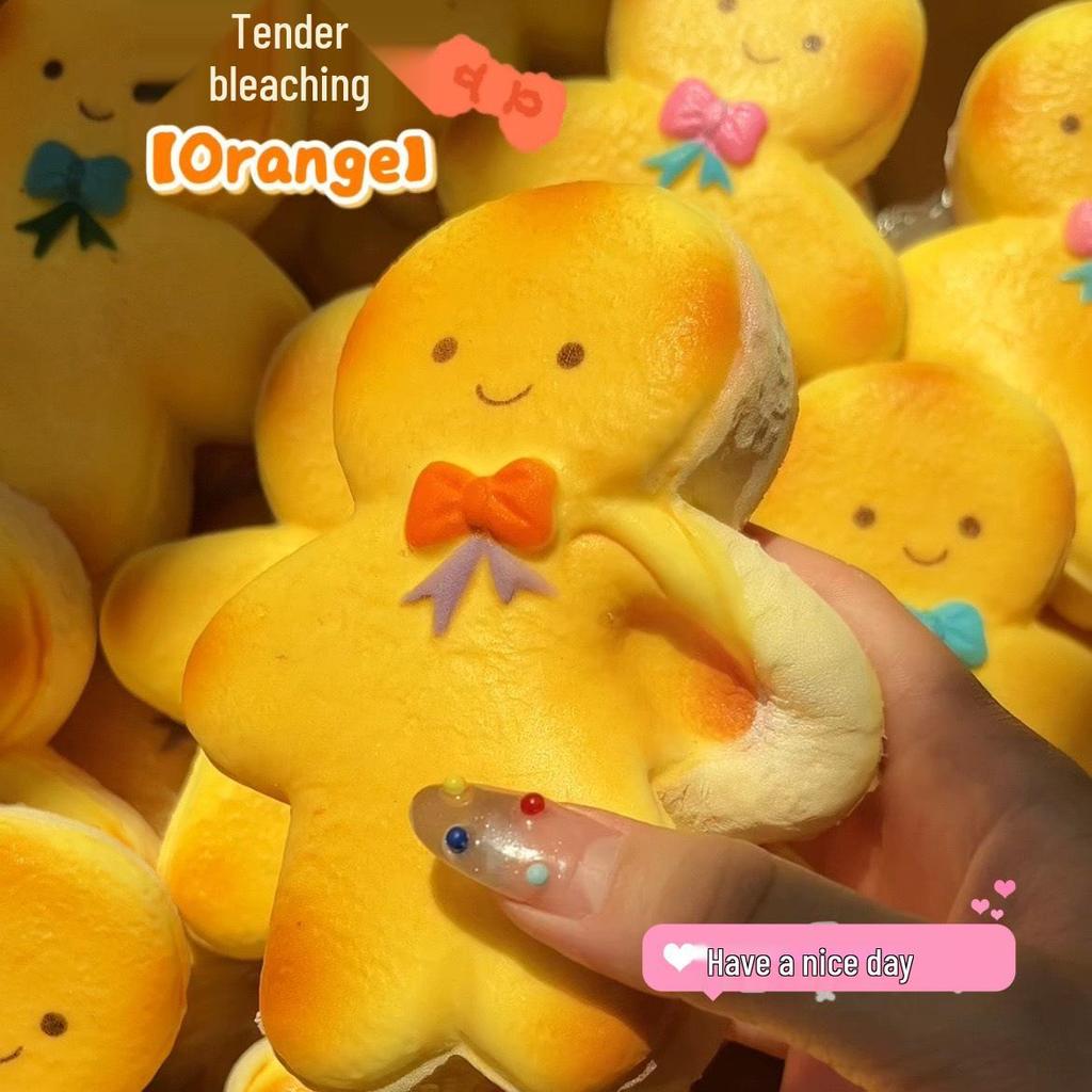 Xiaohongshu & Douyin Inspired Slow Rebound Toast Durian Squeeze Toy - Cute Stress Relief Venting Toy