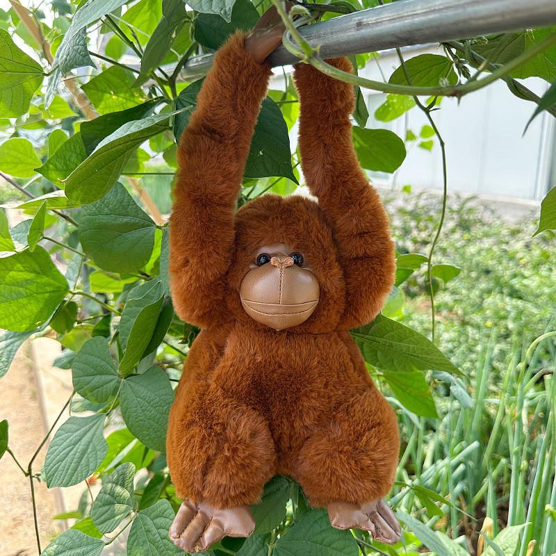 Plüsch Gorilla Spielzeug Tierpark Dekoration Mit PP Baumwolle Für Kinder Und Geschenkgebrauch