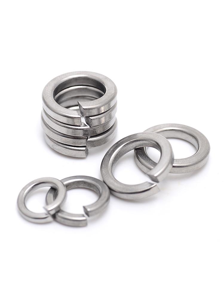 Stainless Steel Spring Washer (304) - GB93 Sizes: M3 To M12