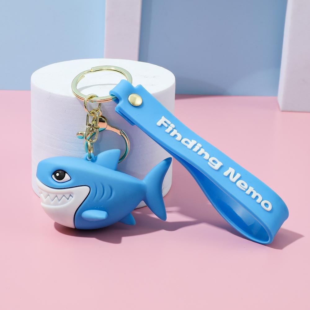 Llavero de Personalidad de Buscando a Nemo Dibujo Animado Pez Feo Nemo Dory Llavero Colgante Encanto para Bolso Accesorios para Llaves de Coche Juguetes Regalos
