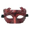 Maschera Mezza Faccia Romana Veneziana Per Halloween Carnevale E Festa In Costume Decorazione Materiale Plastico