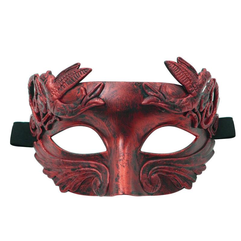 Maschera Mezza Faccia Romana Veneziana Per Halloween Carnevale E Festa In Costume Decorazione Materiale Plastico
