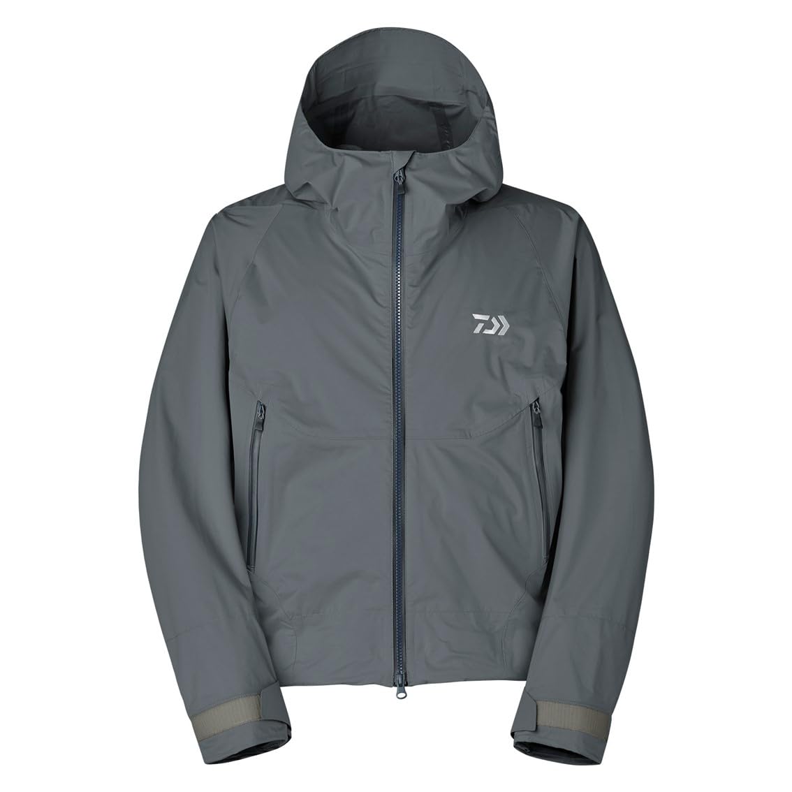 RAINMAX Light Short Rain Jacket Gunmetal M [Daiwa] DR-3926J