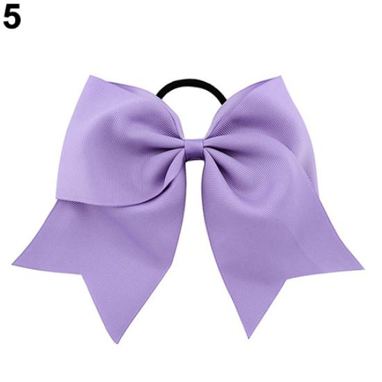 Fascia elastica per capelli Sweet Baby Kids Girls Ponytail Holder con fiocco decorativo