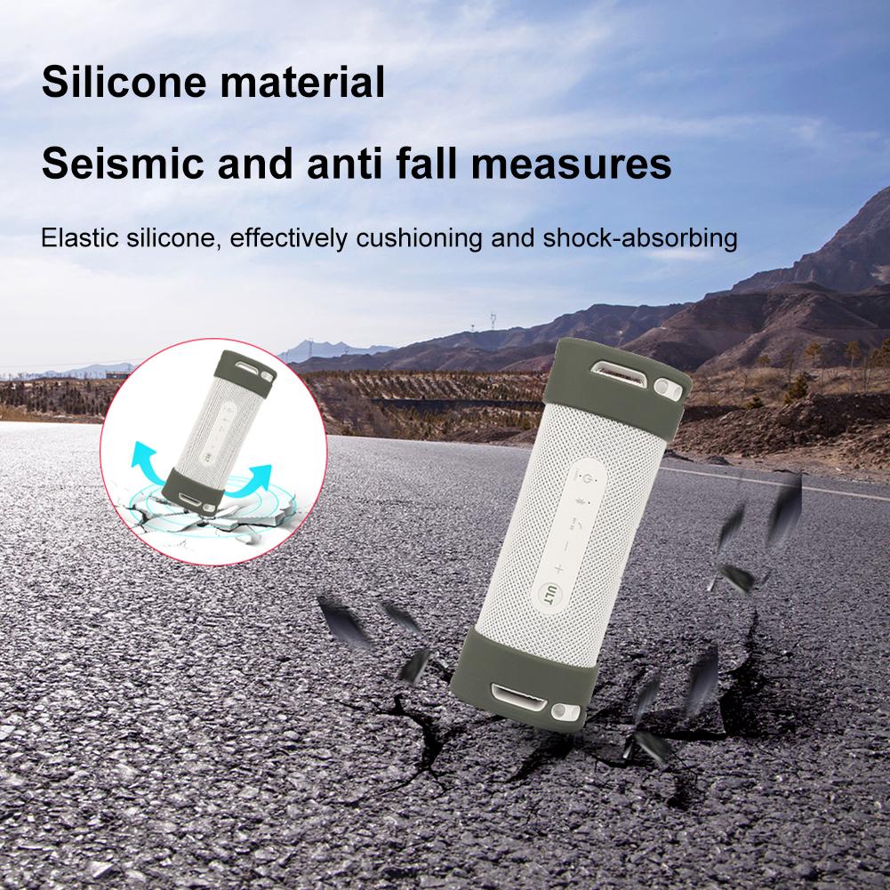 Silicone Cover Case Against Bumps Scratches Speaker Protective Case Anti Slip Shock Absorbent for Sony ULT FIELD 1 Speaker Case