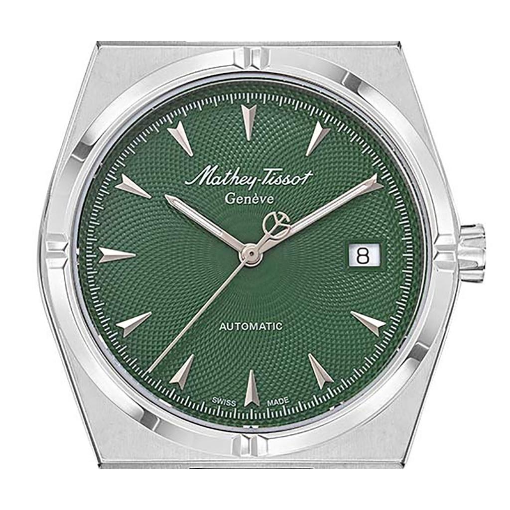 Mathey-Tissot Zeus Stainless Steel Green Dial Automatic H118ATV Men's Watch