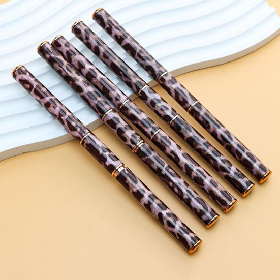 Dual-Use Nail Brush Pen Fiber Bristles Metal Body Multifunctional Nail Pen for Sculpting And UV Nail Art