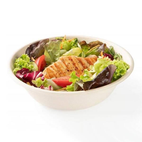 Sugarcane Pulp Bowls, Ecological, Without Sup, .