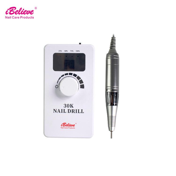 

Portable Rechargeable Nail Drill & Polisher - 30,000 RPM Nail File