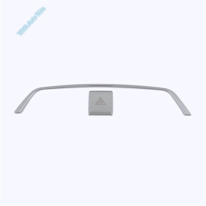 Car Dashboard Central Air Vent Frame Emergency Light Lamp Switch Warning Button Cover Trim For Haval Jolion  - 2024 Interior