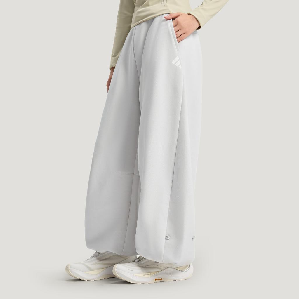 adidas FOS FW25 Future Style Locker Geschnittene Freizeit Schnürung Einfarbige Gestrickte Sporthosen Damen Hosen KR7571