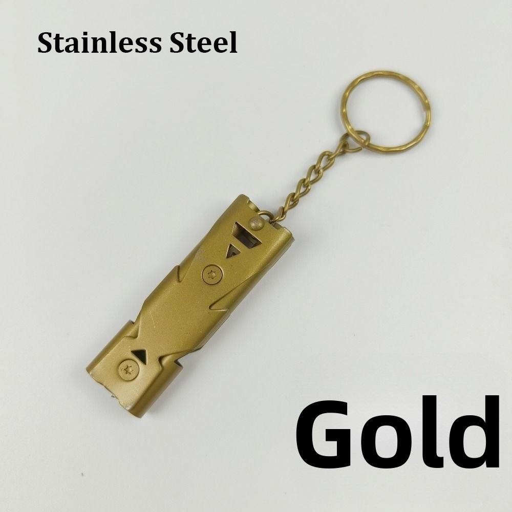 Portable Keychain Whistle 6 Colors Camping Hiking Tool New High Decibel Whistle Outdoor Tool