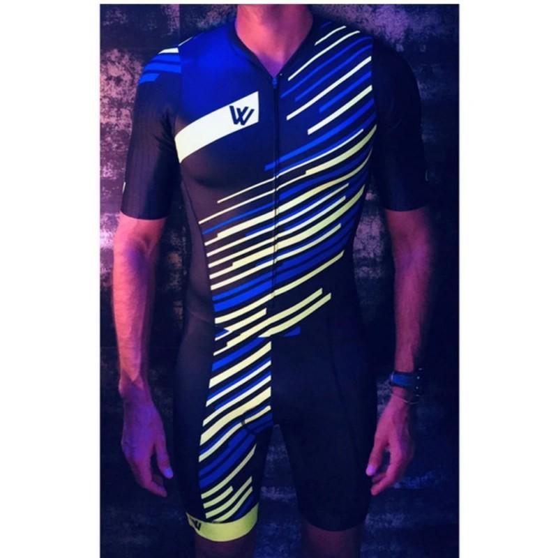 Men Women Triathlon Cycling Suit Short Sleeve Bike Jersey Mountain Racing Gear Sports Apparel