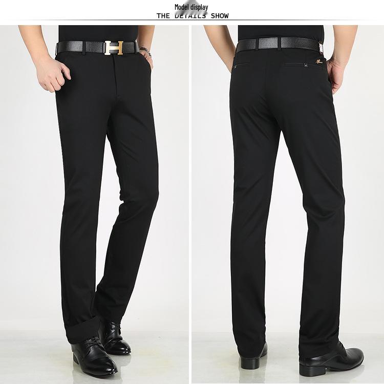 2020 Autumn Men's Korean Style Loose Straight-Leg Dress Pants
