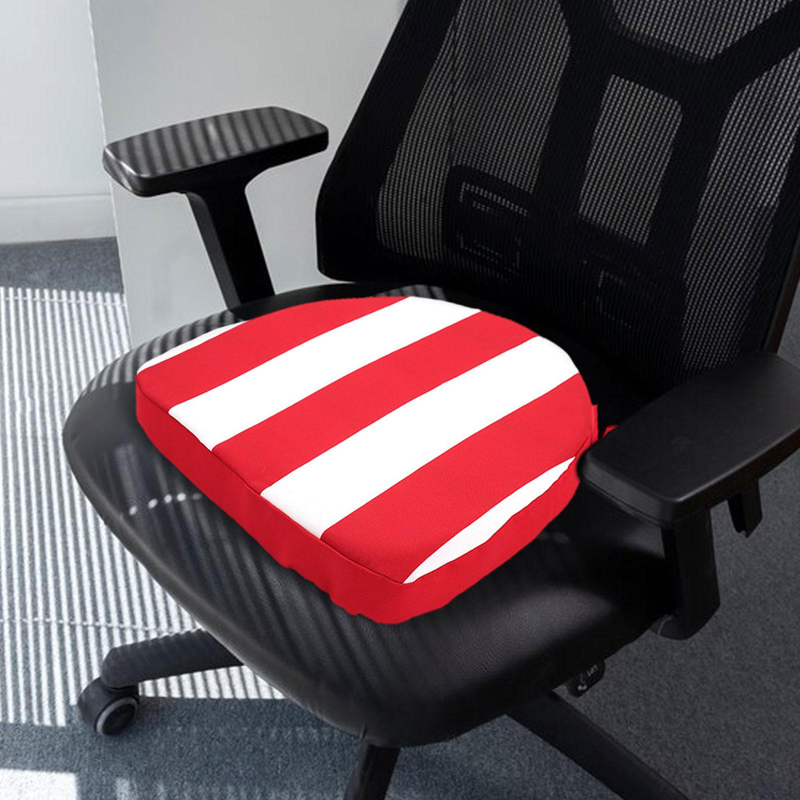 

Подушка сиденья с надежными ремнями крепления для повышенного комфорта красный